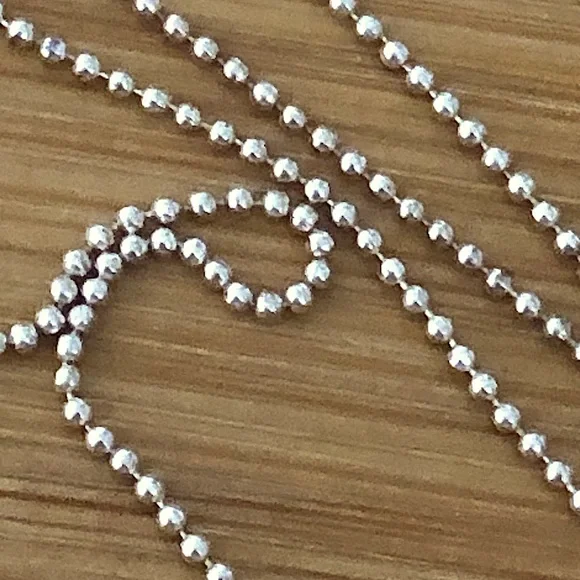 $49  Designer Estate Pendant With Chain  Sterling Silver  Marked 925 - Picture 3 of 7